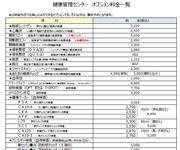 【健診・歯科】オプション一覧